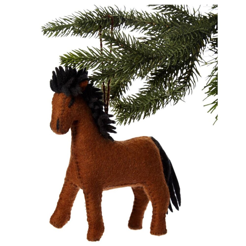 Horse Woolen Ornament